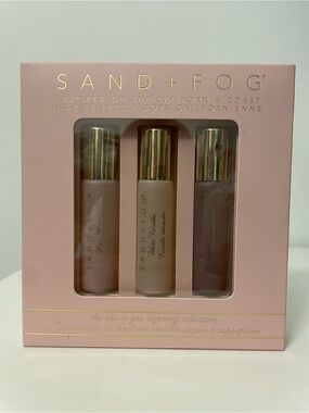NWT SAND + FOG The Eau So You Layering Collection - Three 0.33 FL OZ